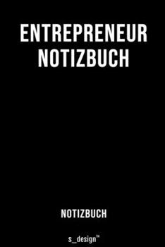 Notizbuch f�r Entrepreneur: Originelle Geschenk-Idee [120 Seiten liniertes blanko Papier]