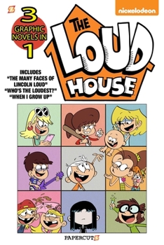 Paperback The Loud House 3-In-1 #4: The Many Faces of Lincoln Loud, Who's the Loudest? and the Case of the Stolen Drawers Book