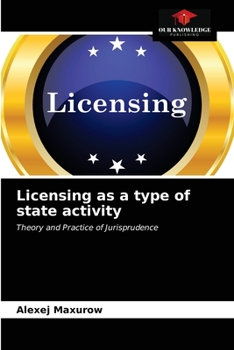 Paperback Licensing as a type of state activity Book