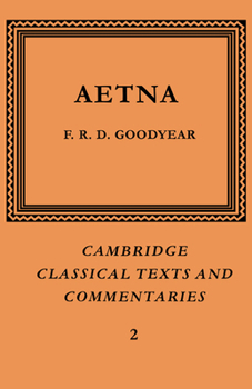 Paperback Incerti Auctoris Aetna Book