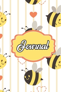 Paperback Journal: Bee Notebook, Bee Notebook Journal for Writing Book