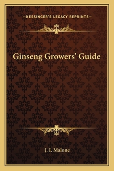 Paperback Ginseng Growers' Guide Book