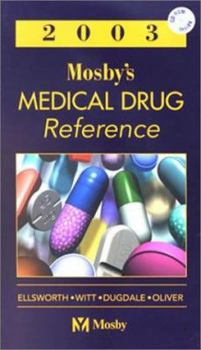 Hardcover Mosby's Medical Drug Reference 2003 Book/PDA Mini CD Package Book