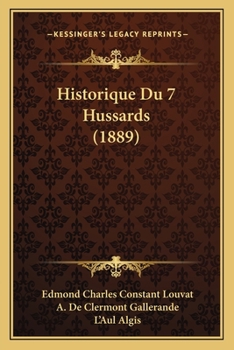Paperback Historique Du 7 Hussards (1889) [French] Book