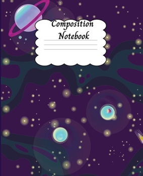 Paperback Composition Notebook: Amazing Wide Ruled Paper Notebook Journal - Wide Blank Lined Workbook for Teens, Kids, Boys and Girls with Cute Design Book