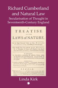 Paperback Richard Cumberland and Natural Law: Secularisation of Thought in Seventeenth-Century England Book