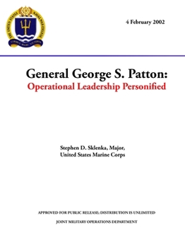 Paperback General George S. Patton: Operational Leadership Personified Book