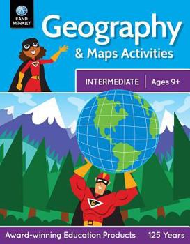 Paperback Intermediate World Geography Workbook Book