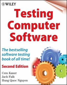 Paperback Testing Computer Software Book