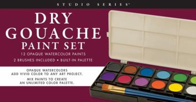 Misc. Studio Series Dry Gouache Paint St Book