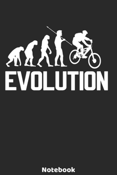 Evolution Notebook: Bmx Evolution Design - 120 ruled Pages 6'x9'. Journal for Player, Referees and Coaches. Writing Book for your training, your notes ... Fans and Lovers for Christmas or Birthdays.
