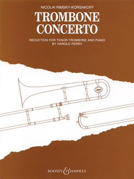 Paperback Trombone Concerto: Trombone and Piano Book