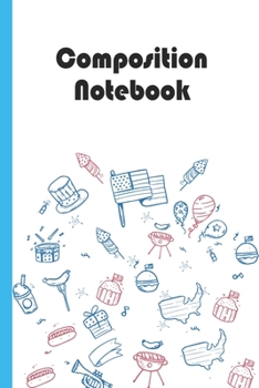 Composition Notebooks: Ruled Notebook Lined School Journal Cute Food Cover  | 120 Pages | 6 x 9" |(Composition Books)