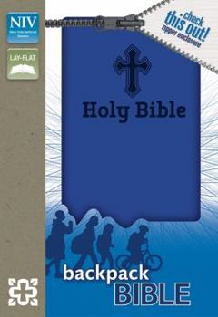 Imitation Leather Backpack Bible-NIV-Zipper Closure Book