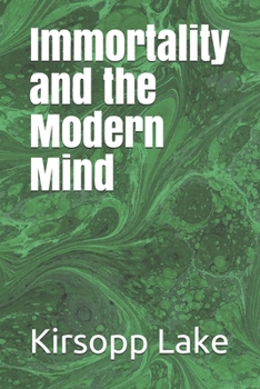 Paperback Immortality and the Modern Mind Book