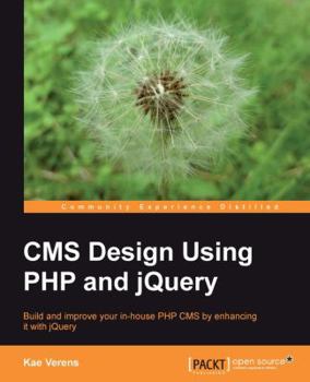 Paperback CMS Design Using PHP and Jquery Book