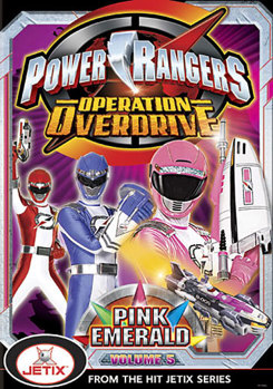 DVD Power Rangers Operation Overdrive: Volume 5 Book