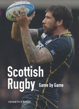 Hardcover Scottish Rugby Book
