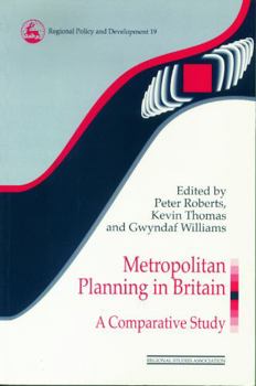 Paperback Metropolitan Planning in Britain: A Comparative Study Book