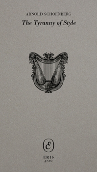 Paperback Tyranny of Style Book