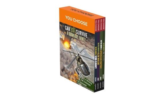 Paperback You Choose: Can You Survive a Doomsday Event? 4-Book Boxed Set 1 Book