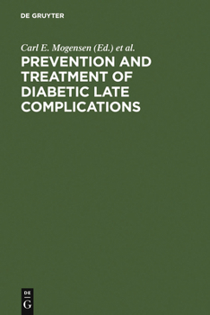 Hardcover Prevention and Treatment of Diabetic Late Complications Book