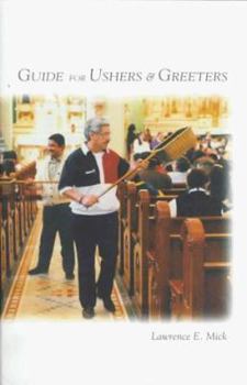 Paperback Guide for Ushers and Greeters Book