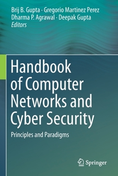 Paperback Handbook of Computer Networks and Cyber Security: Principles and Paradigms Book