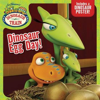 Paperback Dinosaur Egg Day! Book