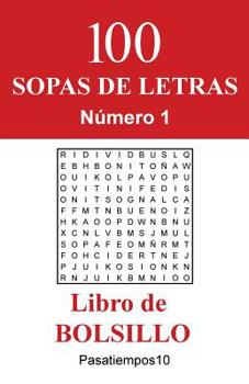 Paperback 100 Sopas de letras Libro de Bolsillo - N. 1 [Spanish] Book
