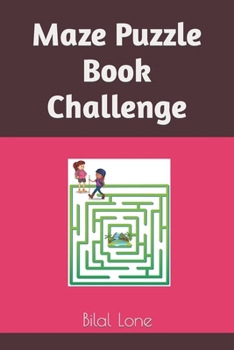 Paperback Maze Puzzle Book Challenge Book