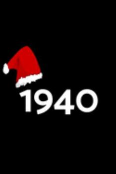 Paperback 1940: Gym Weightlifting Diary 6" x 9" 117 pages Book