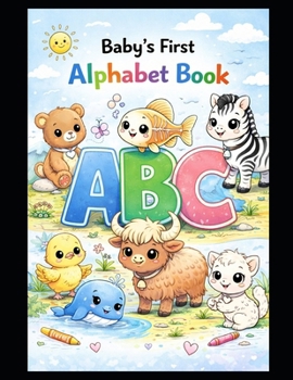 Paperback Baby's first alphabet book