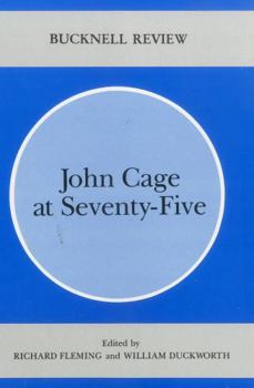 Hardcover John Cage at Seventy-Five Book