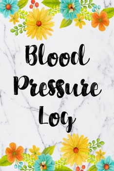 Paperback Blood Pressure Log: Daily Blood Pressure Tracker Book
