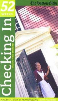 Paperback 52 Weeks: Checking in Planner: Places to Stay in New England Book