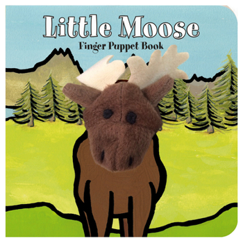 Board book Little Moose: Finger Puppet Book: (Finger Puppet Book for Toddlers and Babies, Baby Books for First Year, Animal Finger Puppets) Book