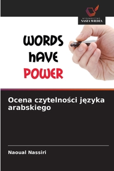 Paperback Ocena czytelności języka arabskiego [Polish] Book