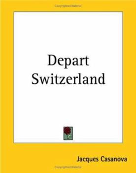 Paperback Depart Switzerland Book