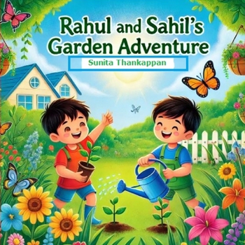 Paperback Rahul and Sahil's Garden Adventure Book