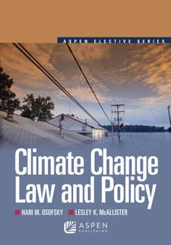 Paperback Climate Change Law and Policy Book