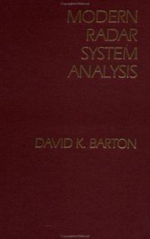 Hardcover Modern Radar System Analysis Book