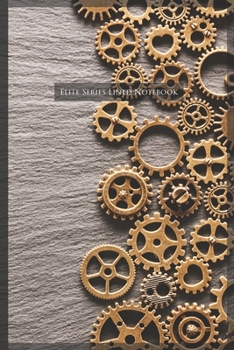 Paperback Elite Series LIned Notebook: 150-page Lined Work Decor Notebook to write in, with individually numbered pages and Metric/Imperial conversion charts Book