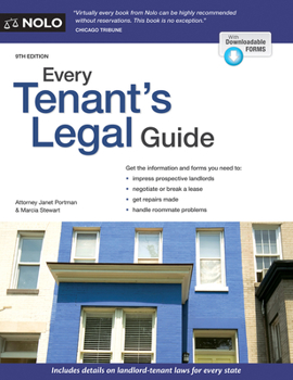 Paperback Every Tenant's Legal Guide Book