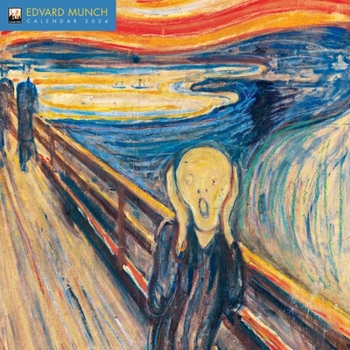 Calendar Edvard Munch Wall Calendar 2024 (Art Calendar) Book