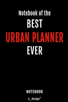 Notebook for Urban Planners / Urban Planner: awesome handy Note Book [120 blank lined ruled pages]