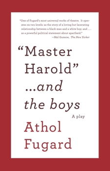 Paperback Master Harold and the Boys: A Play Book