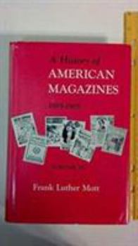 Hardcover A History of American Magazines Book