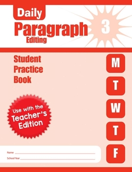 Paperback Evan-Moor Daily Paragraph Editing, Grade 3 Student Book