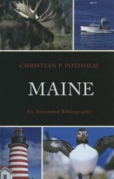 Hardcover Maine: An Annotated Bibliography Book